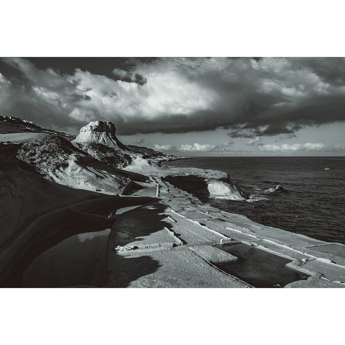 gozo qbajjar qolla bajda saltpans Gozo Qbajjar Qolla Bajda Saltpans - Malta Wall Art