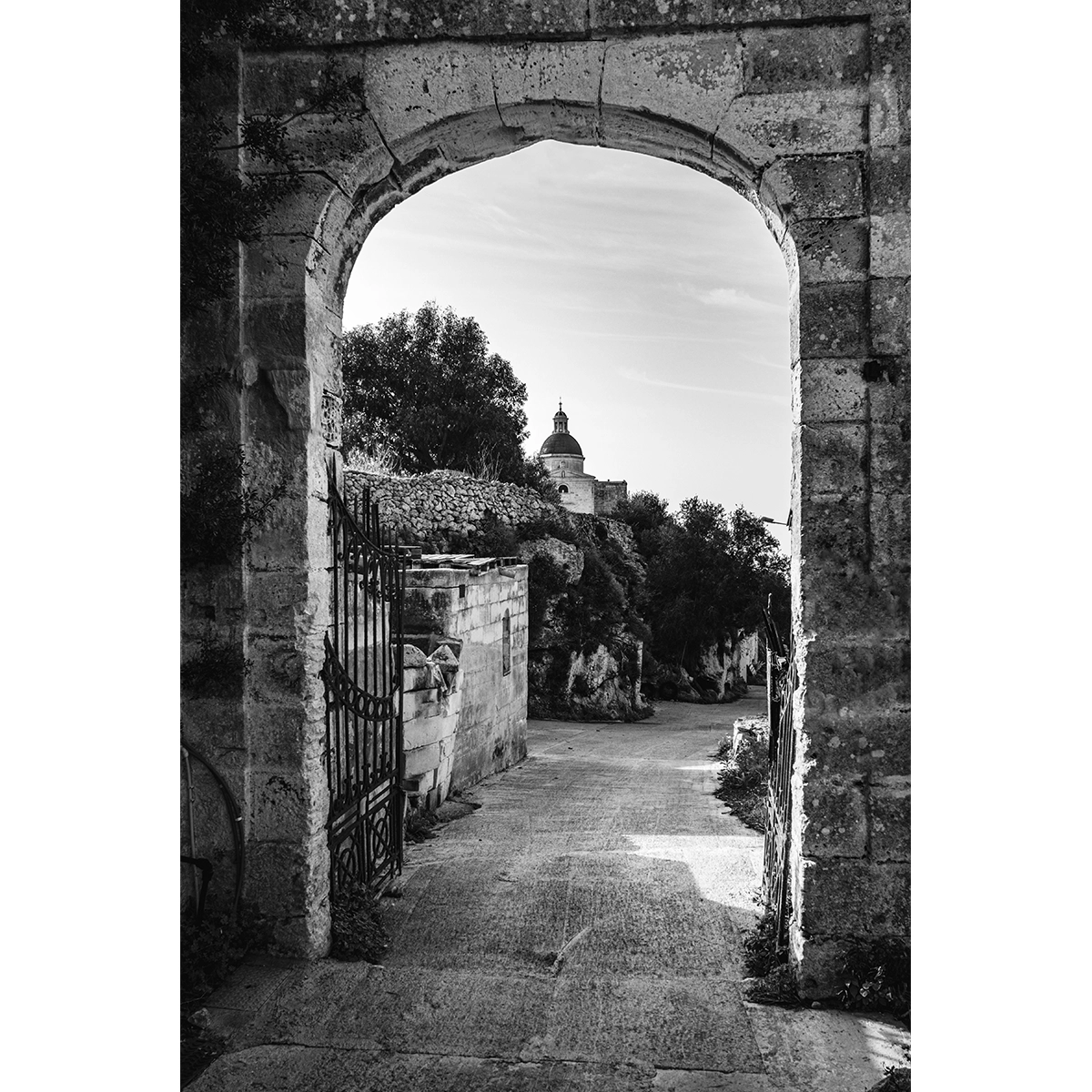Malta Mtahleb Church Archway - Malta Wall Art
