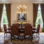 A horse-drawn carriage waits in a narrow, historic alleyway in Mdina, Malta, with ancient stone buildings and warm lighting, enhancing the rustic charm of the "Malta Mdina Carriage Alley - Wall Art" displayed in a modern living room.