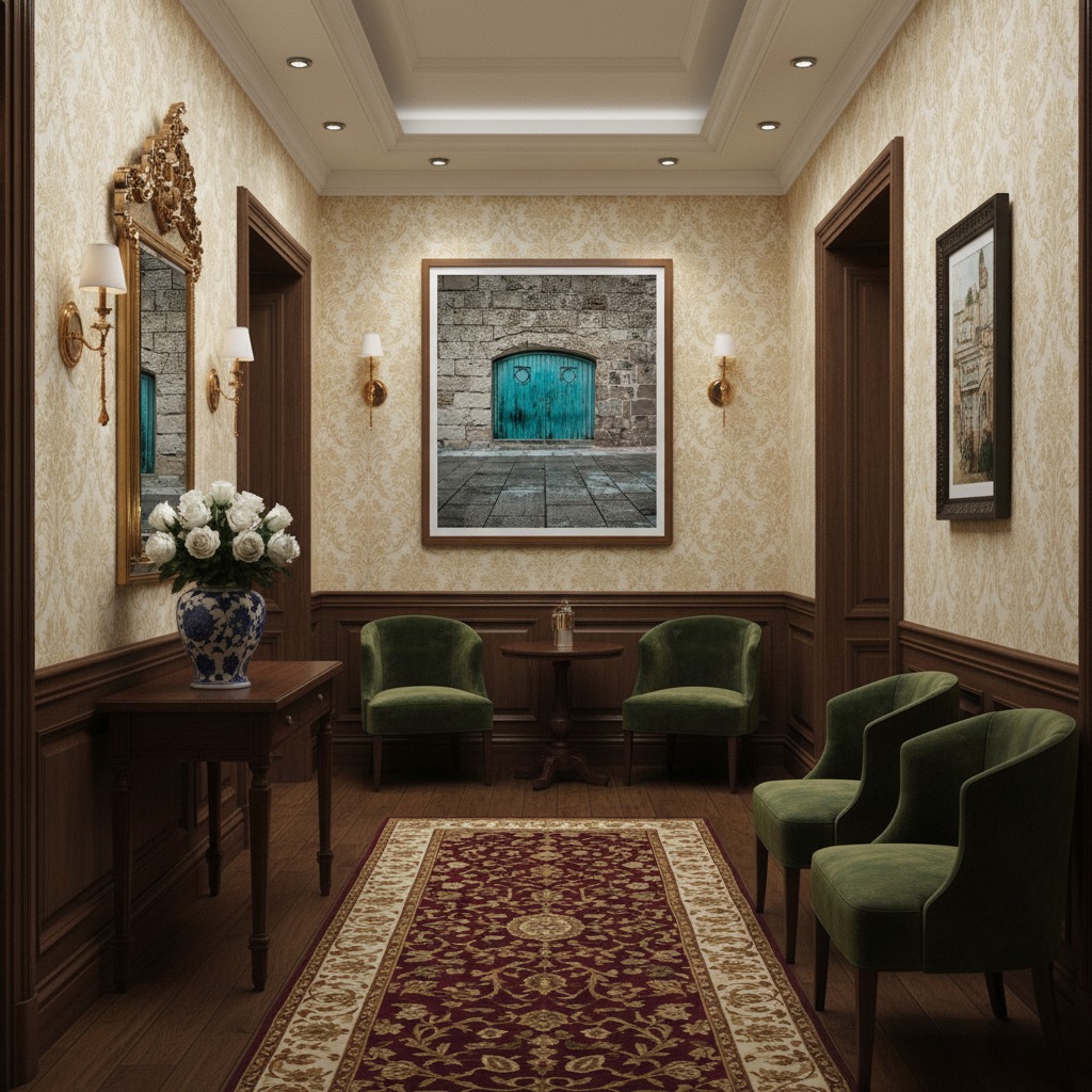 A stylish living room featuring a "Malta Mdina Turquoise Arch" canvas print above a minimalist sofa, with a potted plant and natural light enhancing the serene atmosphere.