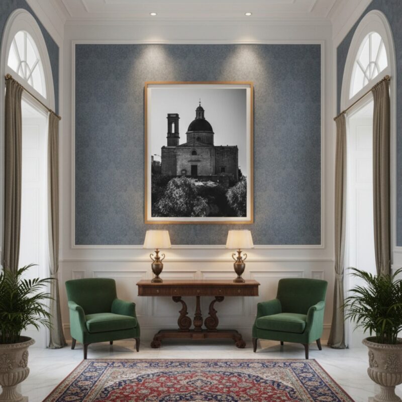 Malta Mtahleb Church Dome and Bell Tower - Malta Wall Art