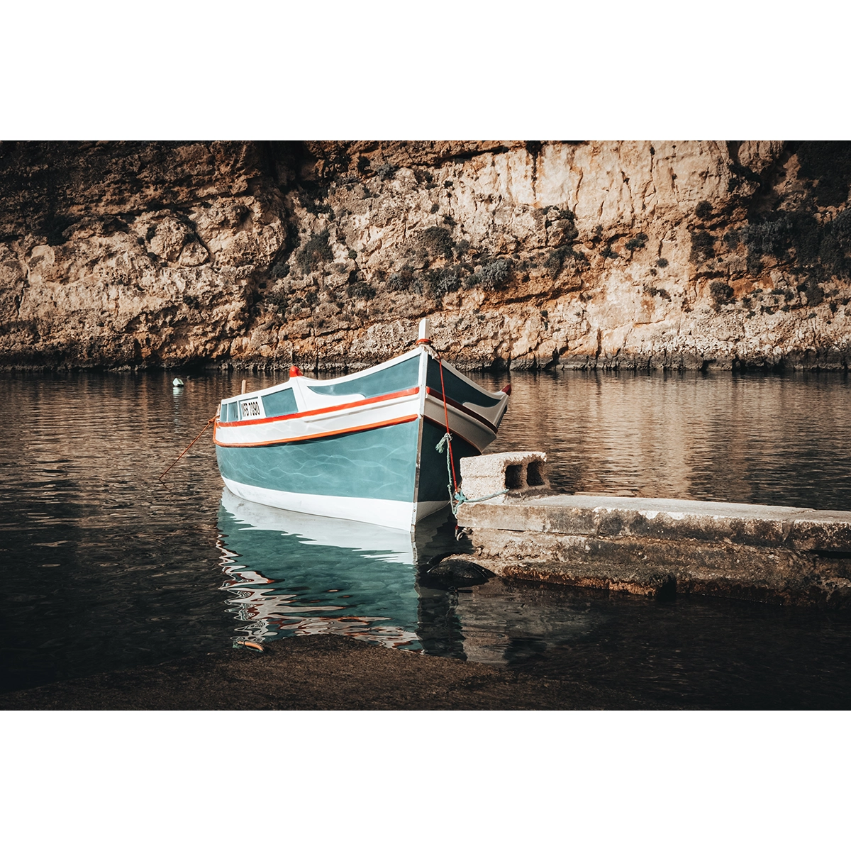 Gozo Dwejra Luzzu - Wall Art