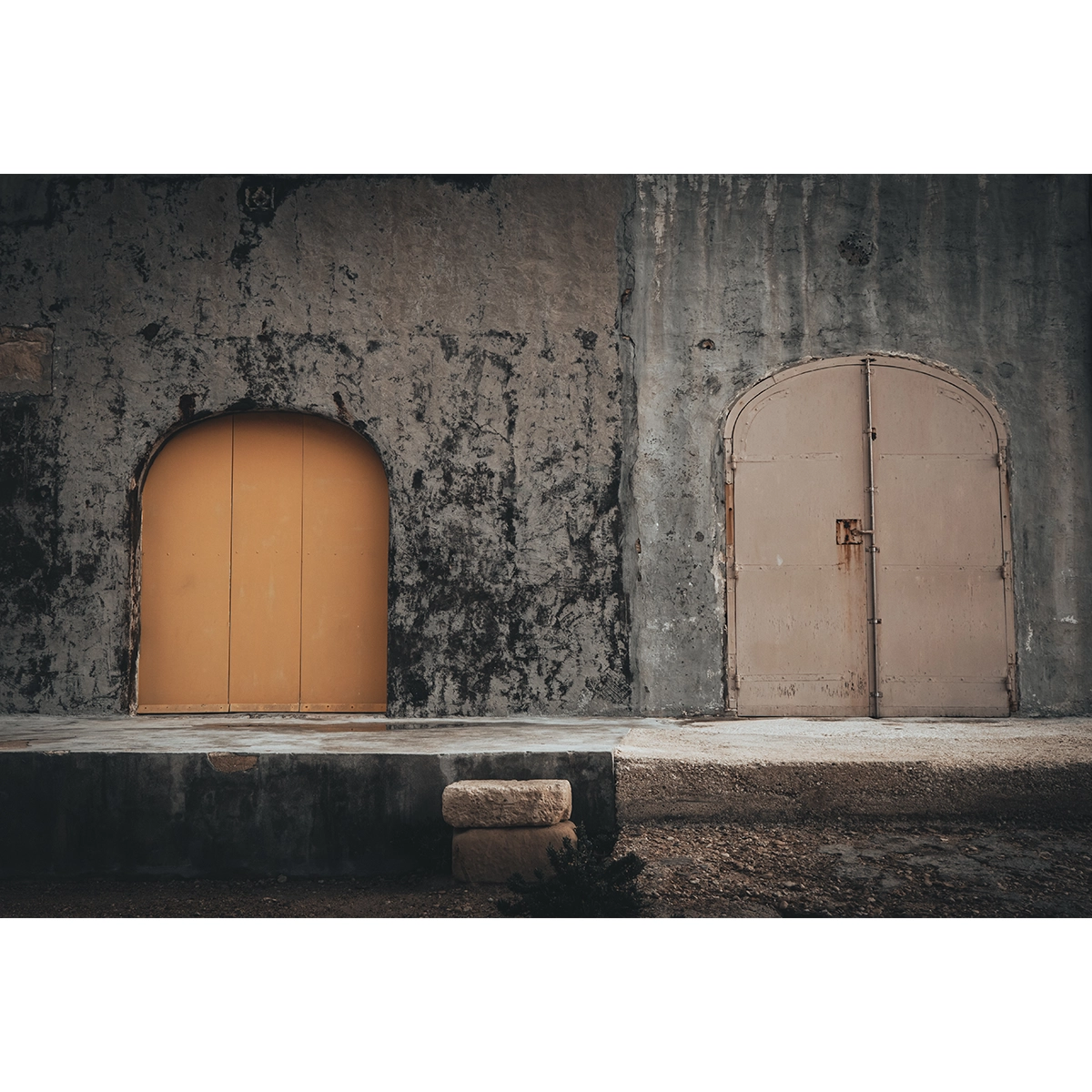 Gozo Dwejra Yellow Archway - Wall Art