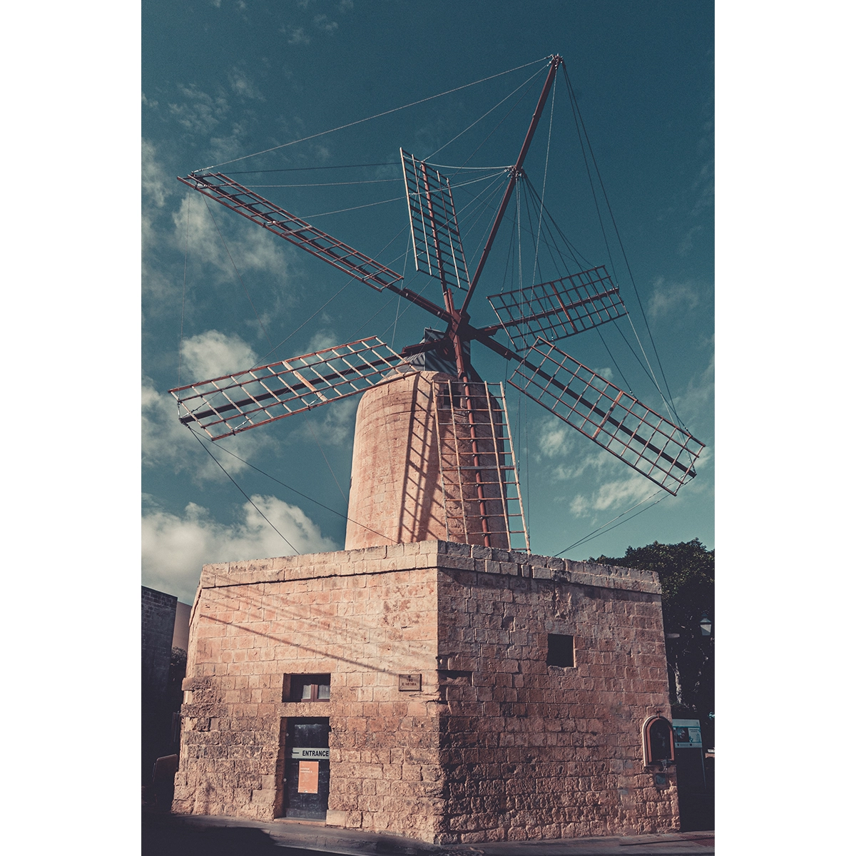 Gozo Xewkija Il-Mitħna tat-Tmien Kantunieri - Wall Art