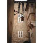 Malta Mdina Lantern Lane - Wall Art