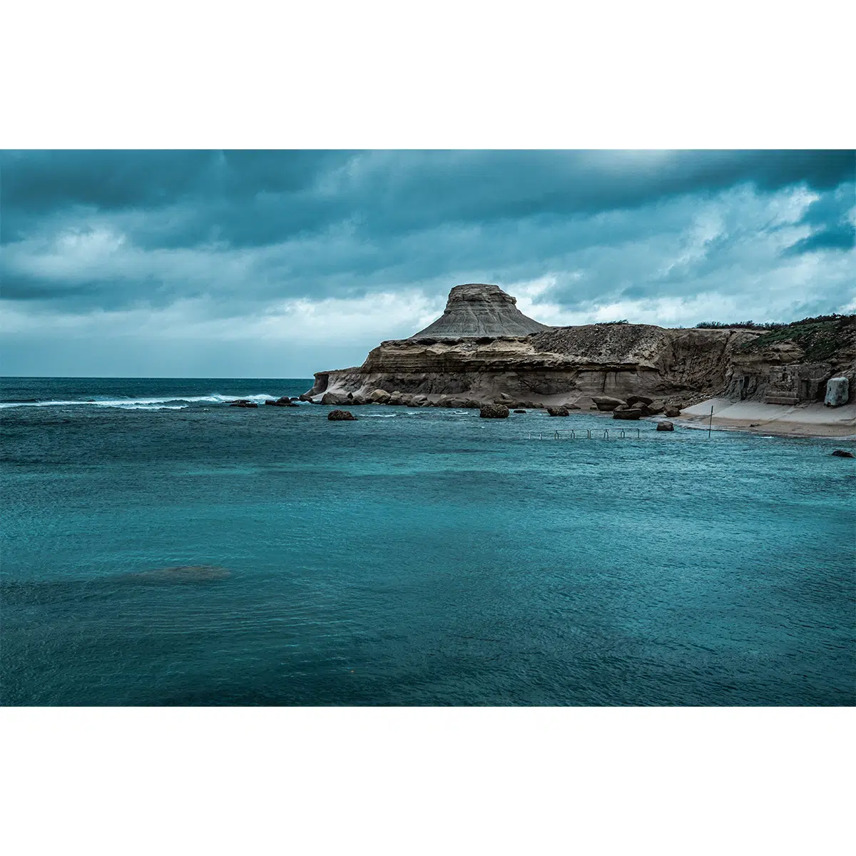 Gozo Qbajjar Qolla l-bajda Blue Hour