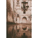 Valletta Malta Hidden Alley Reflection - Wall Art