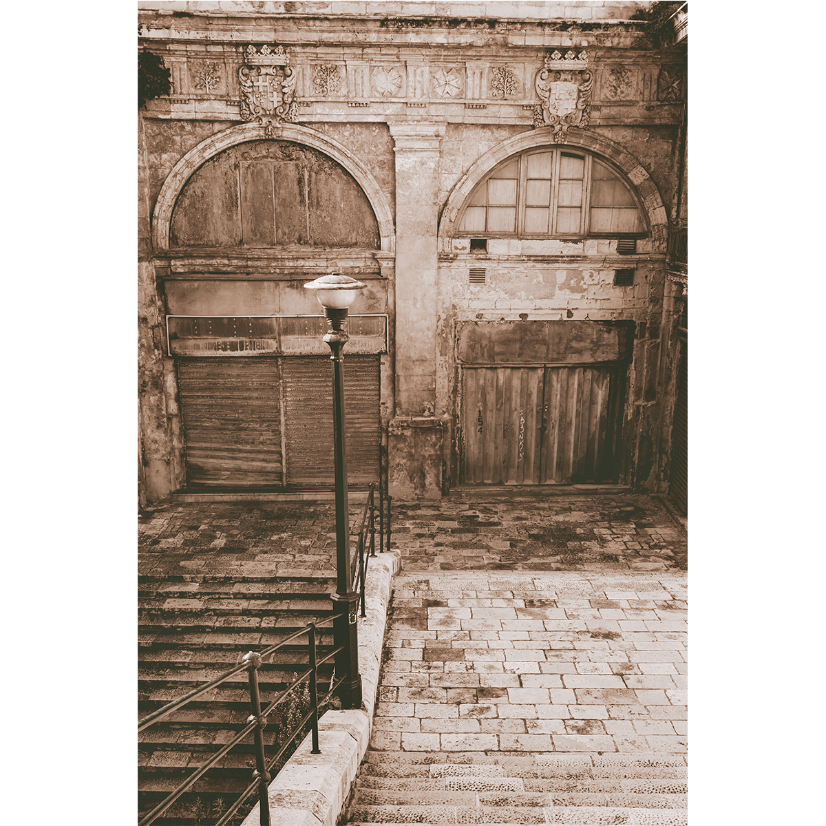 Valletta Malta Old Doors and Arches - Wall Art
