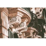 Valletta Malta Ornate Stone Balcony - Wall Art
