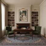 A person walks past the Malta Marsaxlokk Parish Church, admiring its architecture and the sunny weather as locals enjoy the vibrant market atmosphere.