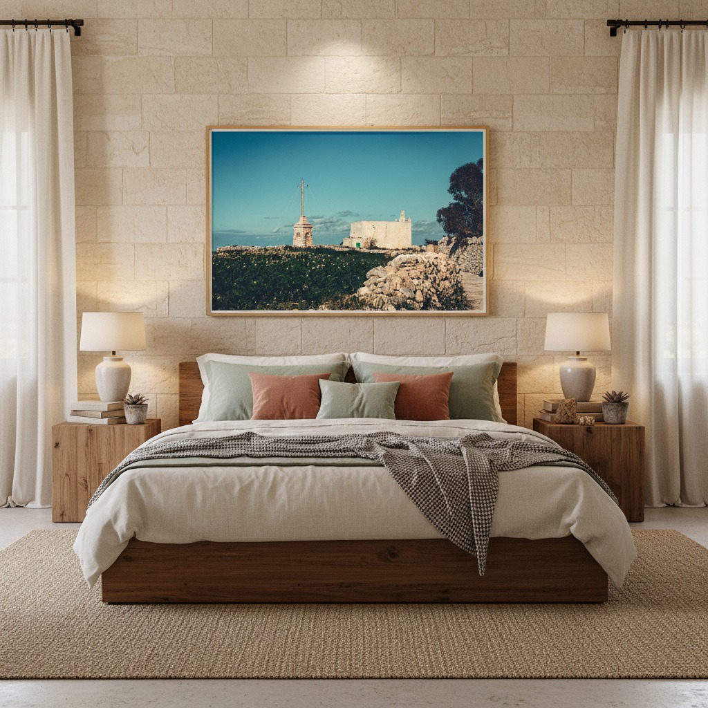 A person on a mountain bike rides through a scenic, rural landscape with rolling hills and agricultural fields under a clear sky, suggesting an active, outdoor lifestyle.