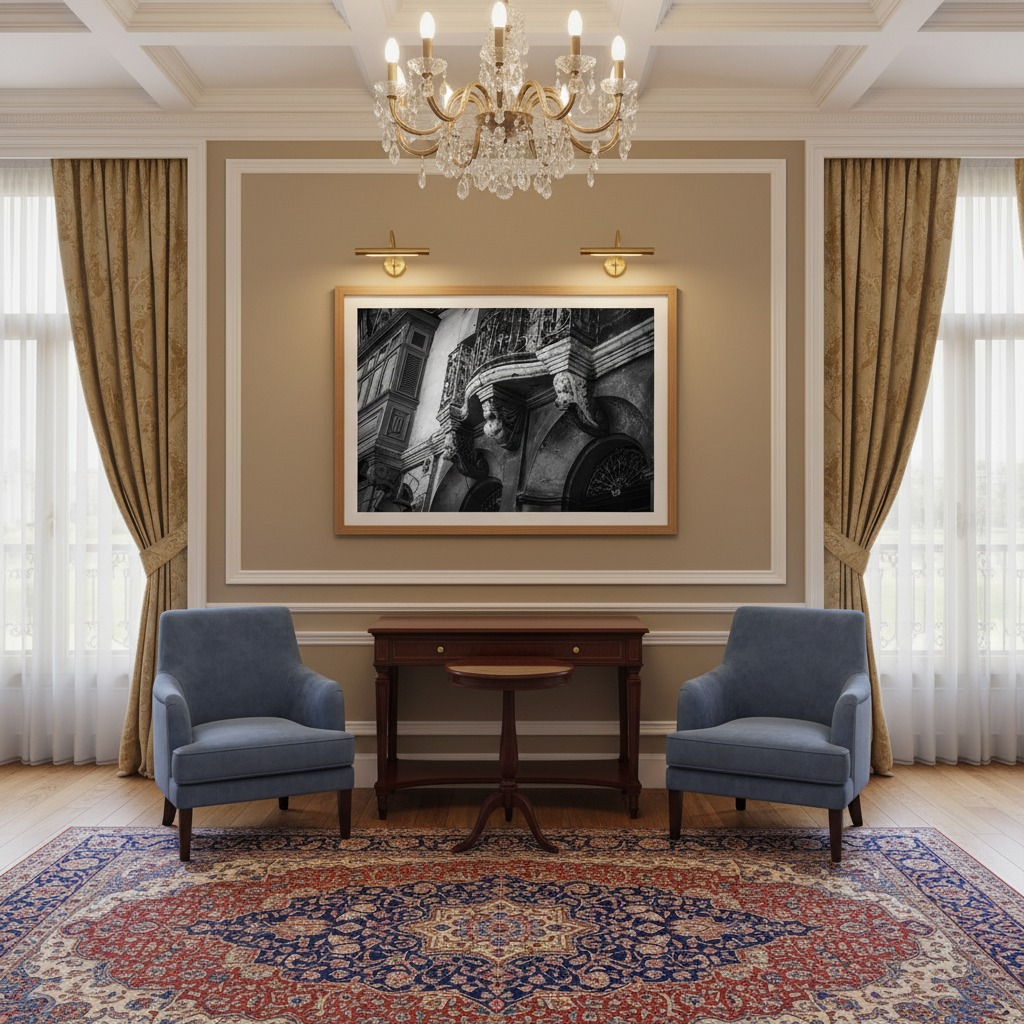 Malta Cospicua Stone Guardians Wall Art