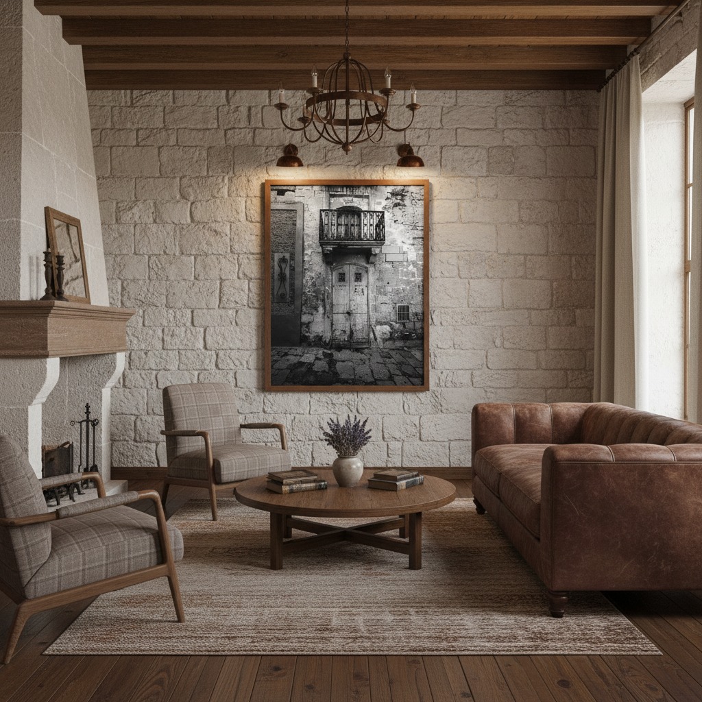 Malta Cospicua Weathered Balcony Wall Art