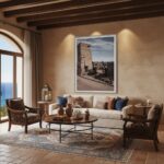 Malta Valletta Bastion and Anchor - Wall Art