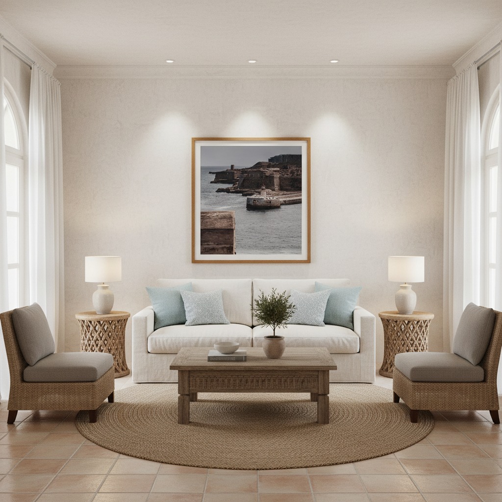 Malta Valletta Lookout - Wall Art