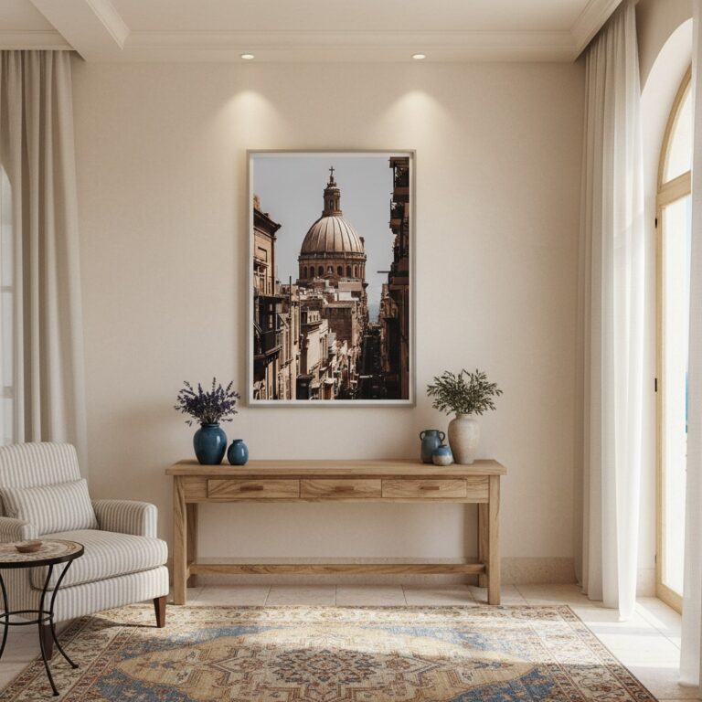 Malta Valletta Dome - Wall Art