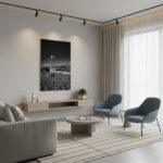 Gozo Windmill Monochrome - Wall Art