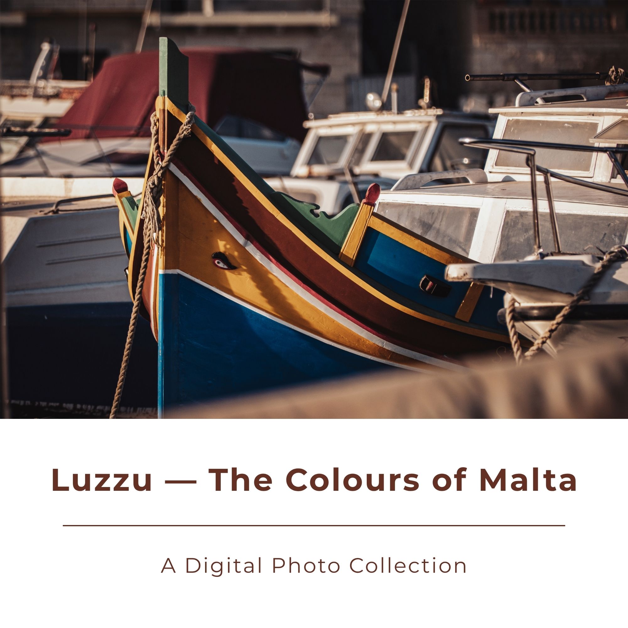 malta boats Colorful Maltese luzzu fishing boats moored in harbor