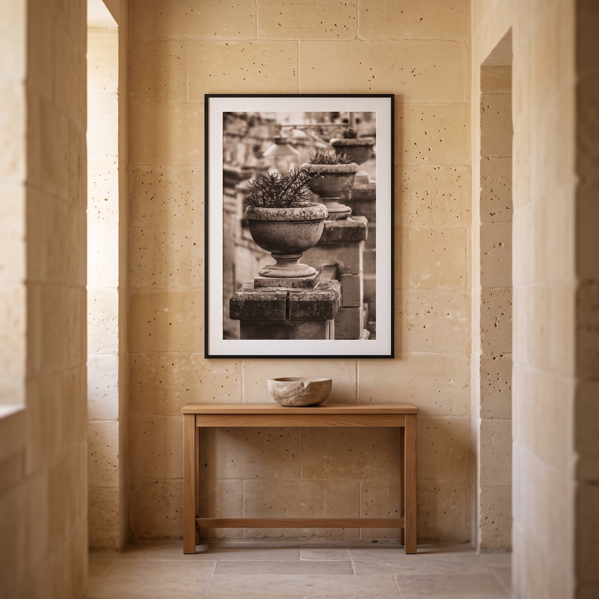 Birgu Urn - Malta Wall Art