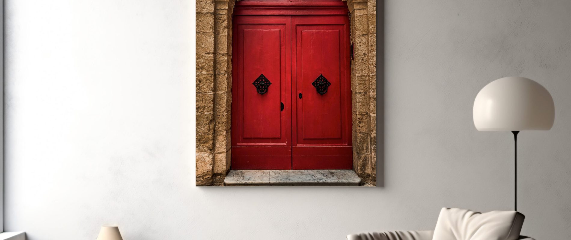 mdina city malta red door