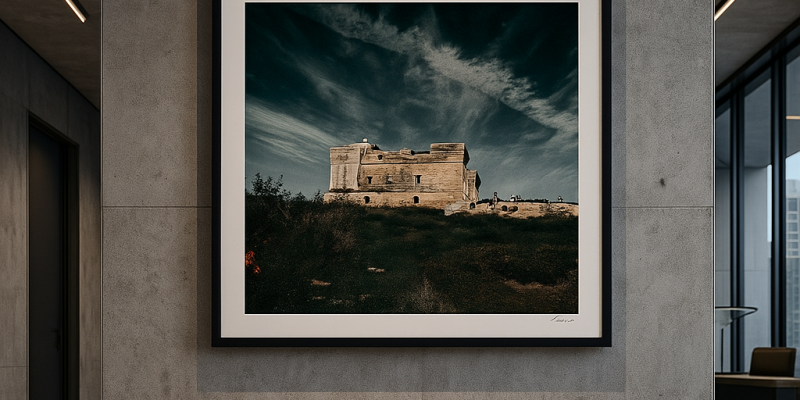 Marsaxlokk Fort San Lucian - Malta Wall Art