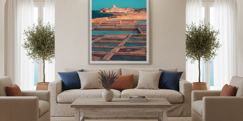 Gozo Xwejni Salt Pans - Malta Wall Art