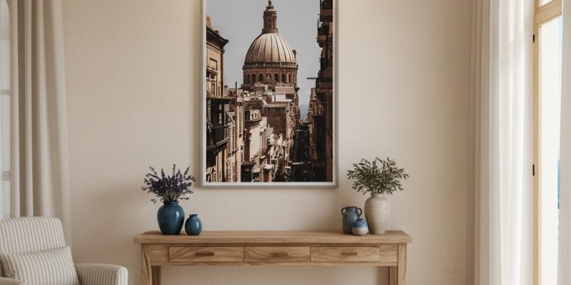 Malta Valletta Dome - Wall Art