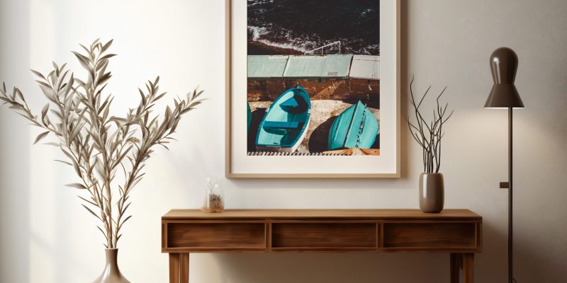 Small Boats in Valletta - Malta Wall Art